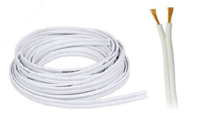 سیم برق دو رشته سفید